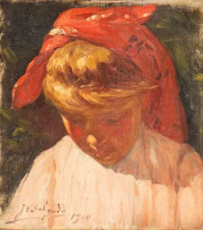 Veloso Salgado - Testa di ragazza